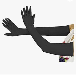 Ensnovo Adult Over Elbow 20.1" Stretch Long Spandex Opera Gloves